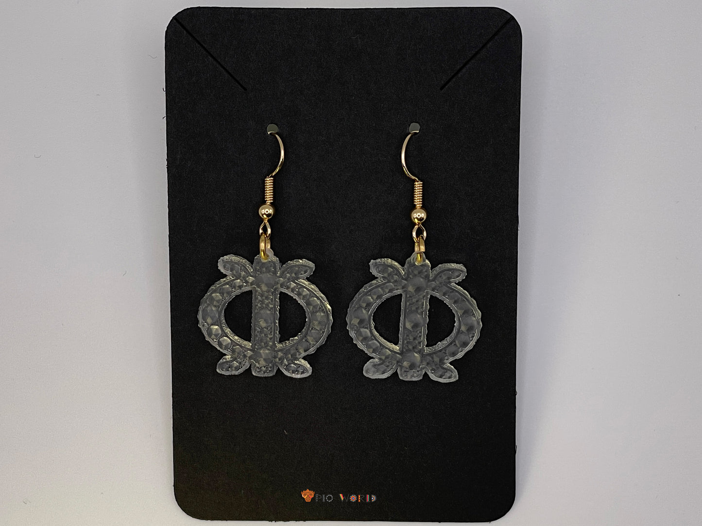 Boucles d'oreilles Adinkra (Wawa Aba)
