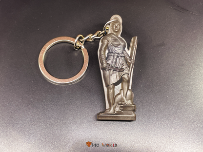 Porte clé - Amazone (Agojie) du Dahomey