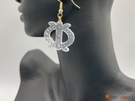 Boucles d'oreilles Adinkra (Wawa Aba)